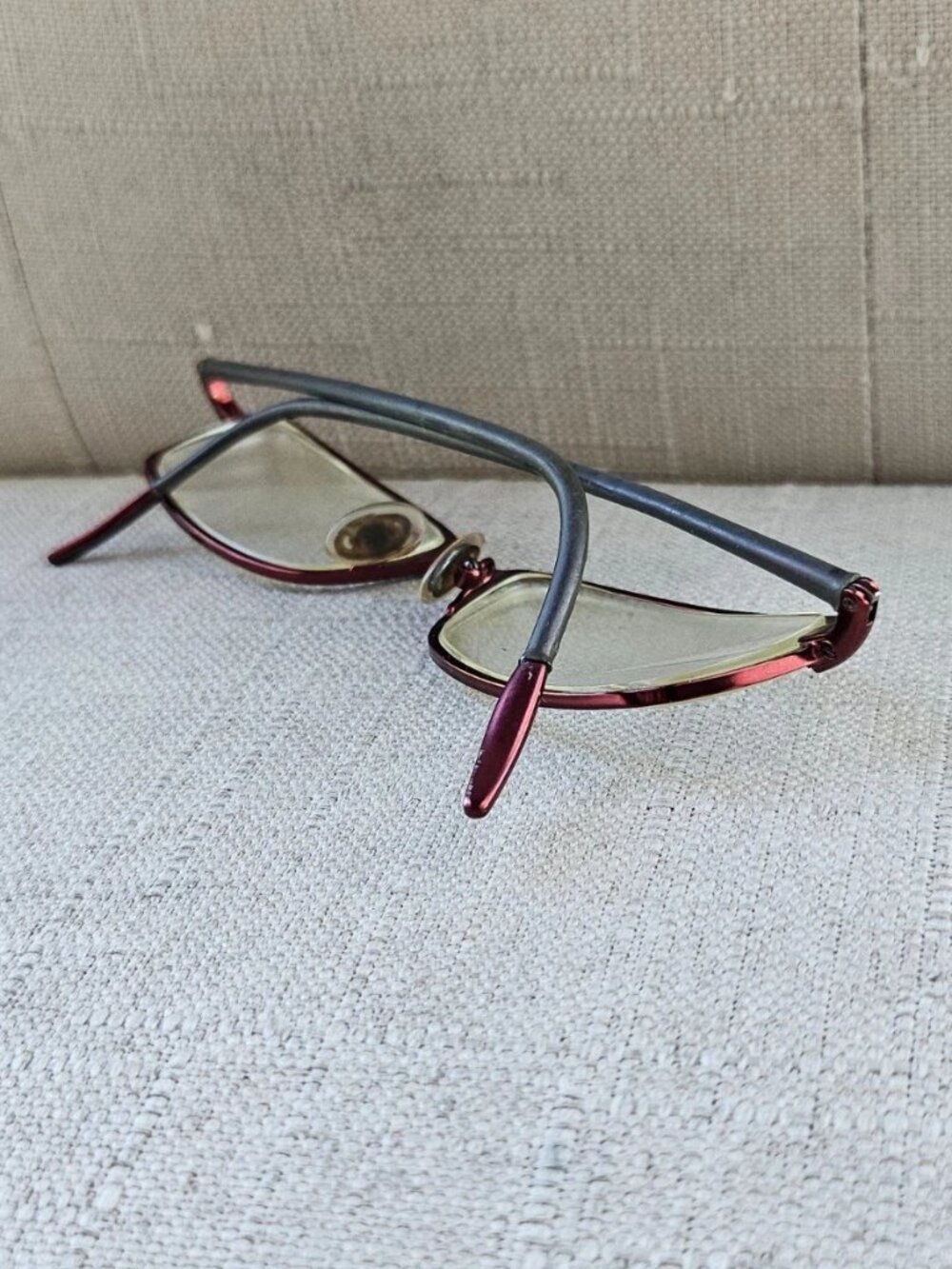 Vintage Nautica Women Eyeglasses Frame Red Tone Metal Eyewear N7102 Glasses - Picture 7 of 11